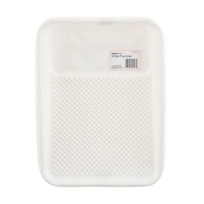 Plastic Paint Tray Liner 3 Pack by Linzer; 9” Disposable Liner