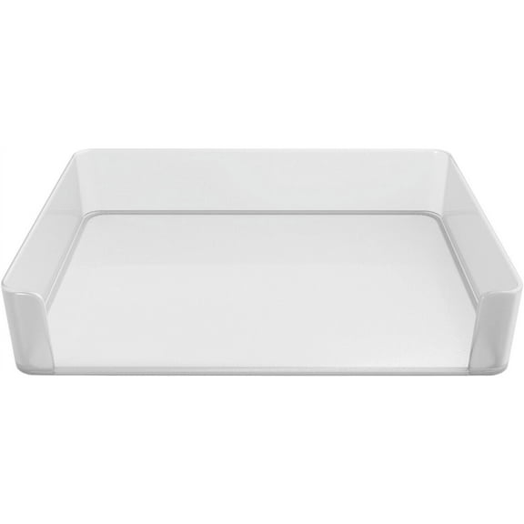 Plastic Paper Organizer, Stackable Letter Tray Desktop File Storage 1 PC for Bedroom, Living Room, Kitchen