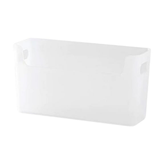 Plastic Paper Plate Dispenser, Space Saving Plate Storage Rack, Multi-purpose Organizer Rack, Sturdy Storage Holder for Paper Foam Plates for Cabinet Countertop RV Outdoor Use 9.65x3.15x4.84 inch