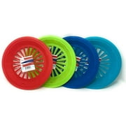 Plastic Paper Plate Holders 10 Inch 12 PC Paper Plate Holders In 4 Assorted Colors, Paper Plate Holders Reusable and Heavy Duty