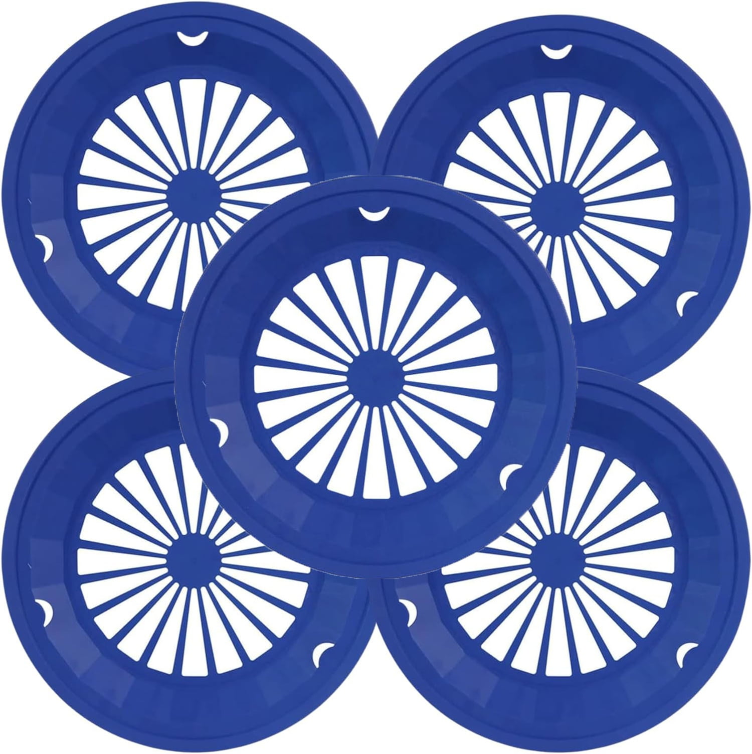 Plastic Paper Plate Holders for 9" Plates,Bexikou Reusable Stackable