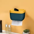 thumbnail image 1 of Plastic Paper Towel Box, Durable Wet-Proof Holder, Elegant Transparent Design, Home and Dining Room Organizer, Space Saving, Multipurpose Kitchen, Bathroom, Office, Convenient Storage Solution, 1 of 6