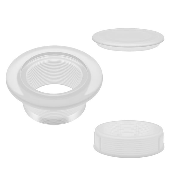 Plastic Parasol Hole Ring Plug and Cap Set Safety Protection Patio Table Umbrella Insert Reinforced Parasol Table Insert for Yard