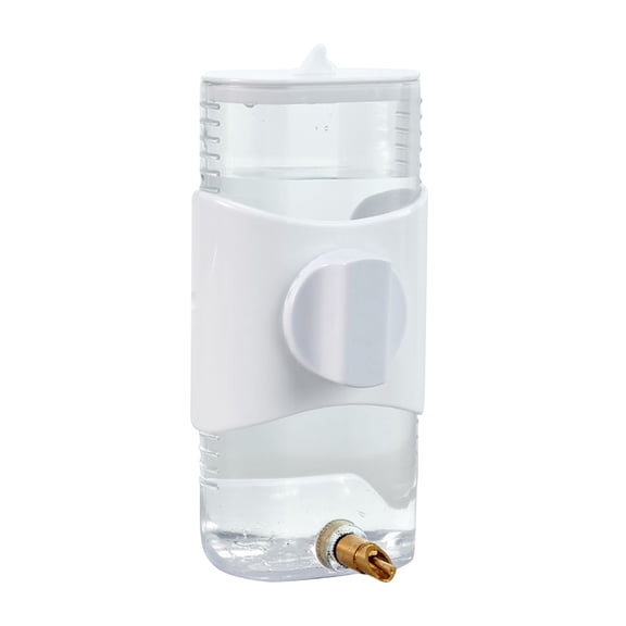 Plastic Parrot Pin Type Water Bottle Dispenser Feeder Hangings Pet Guinea Pigs Squirrels Drinking Pipe Fountain