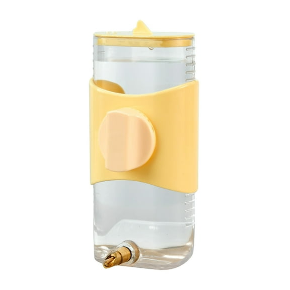 Plastic Parrot Pin Type Water Bottle Dispenser Feeder Hangings Pet Guinea Pigs Squirrels Rabbit Drinking Pipe Fountain