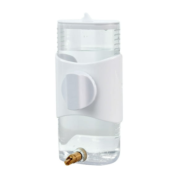 Plastic Parrot Pin Type Water Bottle Dispenser Feeder Hangings Pet Guinea Pigs Squirrels Rabbit Drinking Pipe Fountain