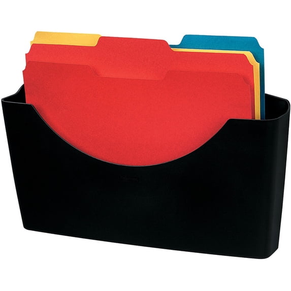 Plastic Partition File Plastic Partition Additions File Pocket, Letter, Dark Graphite | Bundle ...