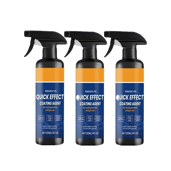 Plastic Parts Crystal Plating Cleaner 120ml, Mirror Gloss Coating Agent for Interior Exterior Trim, Restores Faded Surfaces with Hydrophobic Protection, Long Lasting Shine and UV Resistance