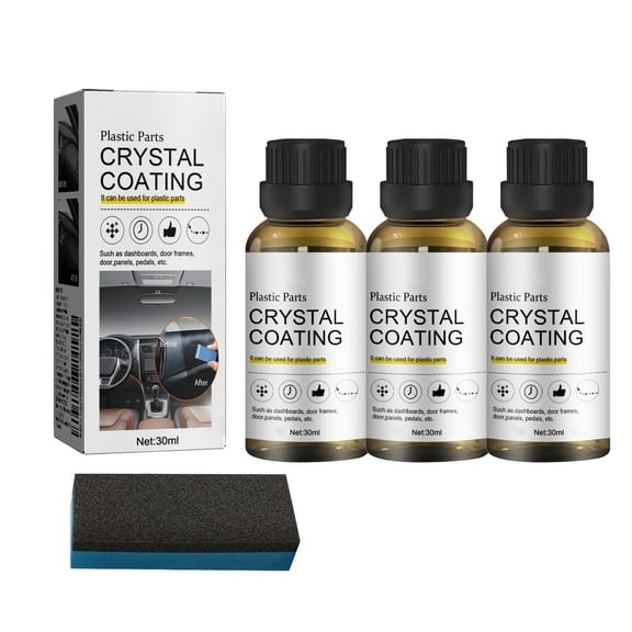 Plastic Parts Crystalline Coating Plastic Parts Crystal Coating For Car Car Plastic Parts Car Plastic Restorer Car Plastics Restorer 30ml by Wuxinga