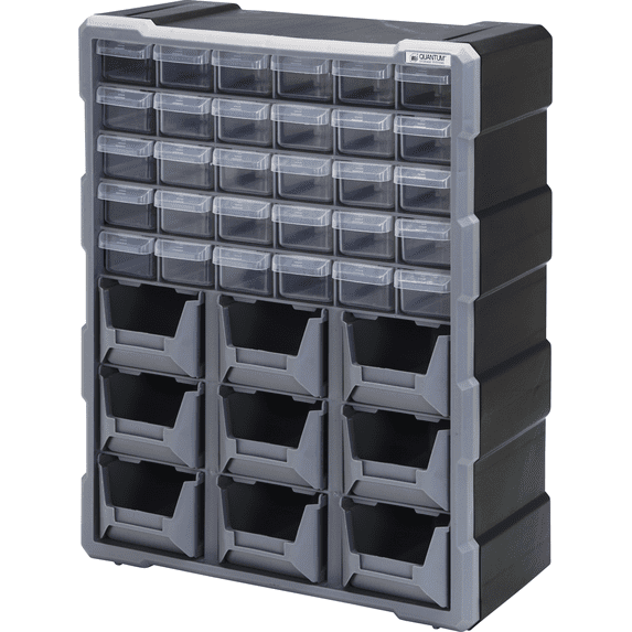 Plastic Parts Drawer Cabinet - Single Pack — Home & Garage Storage, Stackable Design