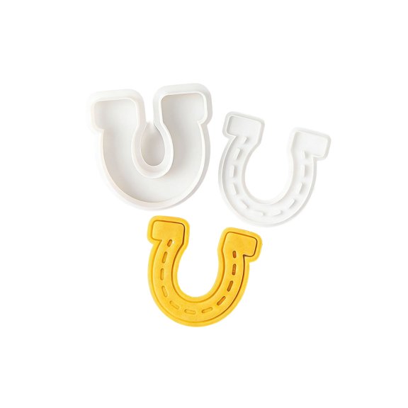 Plastic Patricks Day Biscuits Cutter Set With Shamrocks Shape Irish Festives Cookie Stamps For Baking Cookie And Crafts