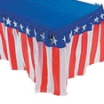 thumbnail image 1 of Plastic Patriotic Tableskirt - Party Supplies - 1 Piece, 1 of 2