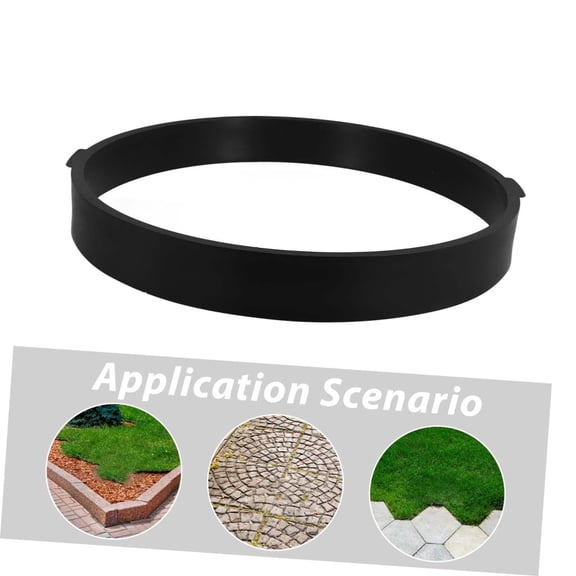 Plastic Paver For Garden Path DIY Walkway Maker With 16"x16" Design Reusable Concrete Stepping Stone Template