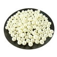 thumbnail image 1 of Plastic Pearl Beads Vase Filler, 14mm, 322-Piece, 1 of 1