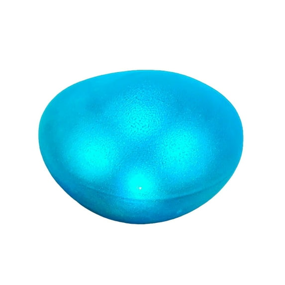 Plastic Pebble Shape Decorative Rock Lights,Glow Cobblestone Shape Lamp,Solar Path Paver Stones for Garden Paths,Stairs,Lawns,Patios,Yard Party Decorations,1 Pack (Color Light - RGB Color Change)
