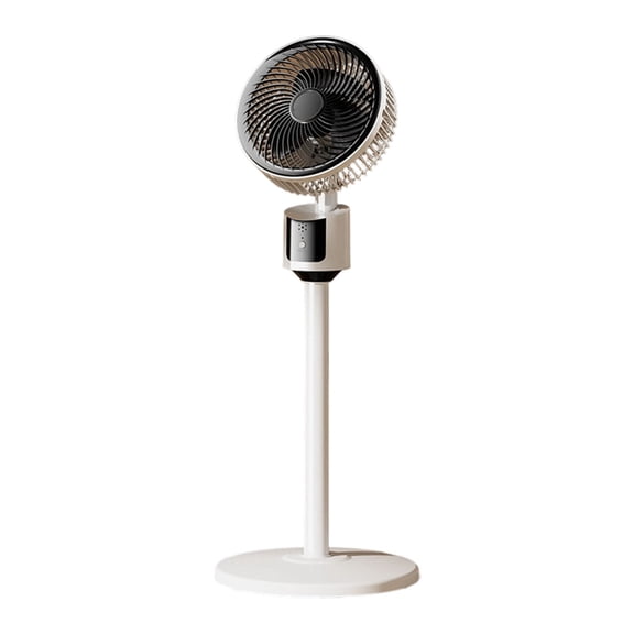 Plastic Pedestal Floor Fan With 3 Speeds And Humidification For Home Office