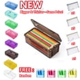 thumbnail image 1 of Plastic Pencil Box Clear Pencil Case Large Capacity Desk Organizer Stackable Snap-Tight Lid for Office College Home by Xuniizn, 1 of 5