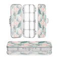thumbnail image 1 of Plastic Pencil Box Large Capacity Pencil Boxes Clear Boxes with Snap-Tight Lid Stylish Office Supplies Storage Organizer Box Turtles with Pink Flowers, 1 of 7