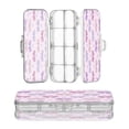 thumbnail image 1 of Plastic Pencil Box Large Capacity Pencil Boxes Clear Boxes with Snap-Tight Lid Stylish Office Supplies Storage Organizer Box Bows and Heart Pattern, 1 of 7
