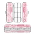 thumbnail image 1 of Plastic Pencil Box Large Capacity Pencil Boxes Clear Boxes with Snap-Tight Lid Stylish Office Supplies Storage Organizer Box Cherry Pattern with Bows, 1 of 7