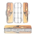 thumbnail image 1 of Plastic Pencil Box Large Capacity Pencil Boxes Clear Boxes with Snap-Tight Lid Stylish Office Supplies Storage Organizer Box Cute Halloween Pumpkins, 1 of 7