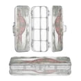 thumbnail image 1 of Plastic Pencil Box Large Capacity Pencil Boxes Clear Boxes with Snap-Tight Lid Stylish Office Supplies Storage Organizer Box Old Red Barn, 1 of 7