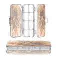 thumbnail image 1 of Plastic Pencil Box Large Capacity Pencil Boxes Clear Boxes with Snap-Tight Lid Stylish Office Supplies Storage Organizer Box Owl and Branch, 1 of 7