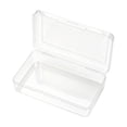 thumbnail image 1 of Plastic Pencil Case Box, 1 PCS Large Crayon Marker Pen Organizer | Plastic Bead Organizing Container with Snap-Tight Lids, Clear Craft Storage Boxes, 1 of 6