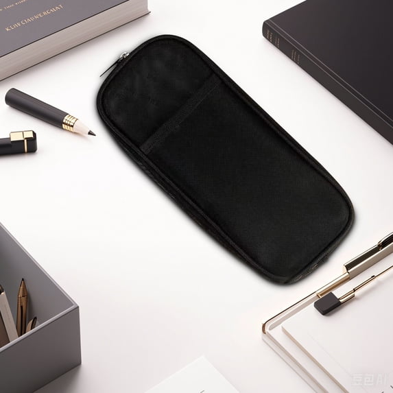 Plastic Pencil Case, Bulk Pencil Boxes Plastic Stationery Case, Small to Large Sizes, Pen Box Pen Holder with Hinged Lid for Office