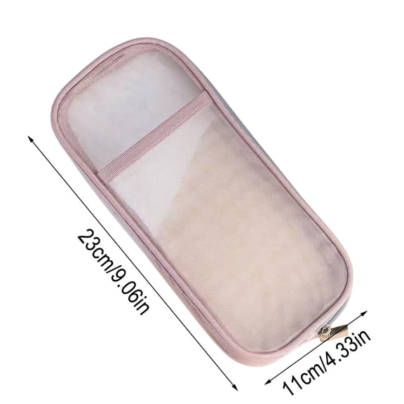 Plastic Pencil Case, Bulk Pencil Boxes Plastic Stationery Case, Small to Large Sizes, Pen Box Pen Holder with Hinged Lid for Office