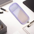 thumbnail image 1 of Plastic Pencil Case, Bulk Pencil Boxes Plastic Stationery Case, Small to Large Sizes, Pen Box Pen Holder with Hinged Lid for Office, 1 of 3