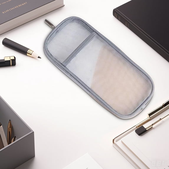 Plastic Pencil Case, Bulk Pencil Boxes Plastic Stationery Case, Small to Large Sizes, Pen Box Pen Holder with Hinged Lid for Office