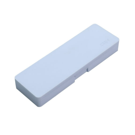 Promotional Sales! Office Stationery, Hilingoto Plastic Pencil Case Light Blue, (Pencil Case X1)