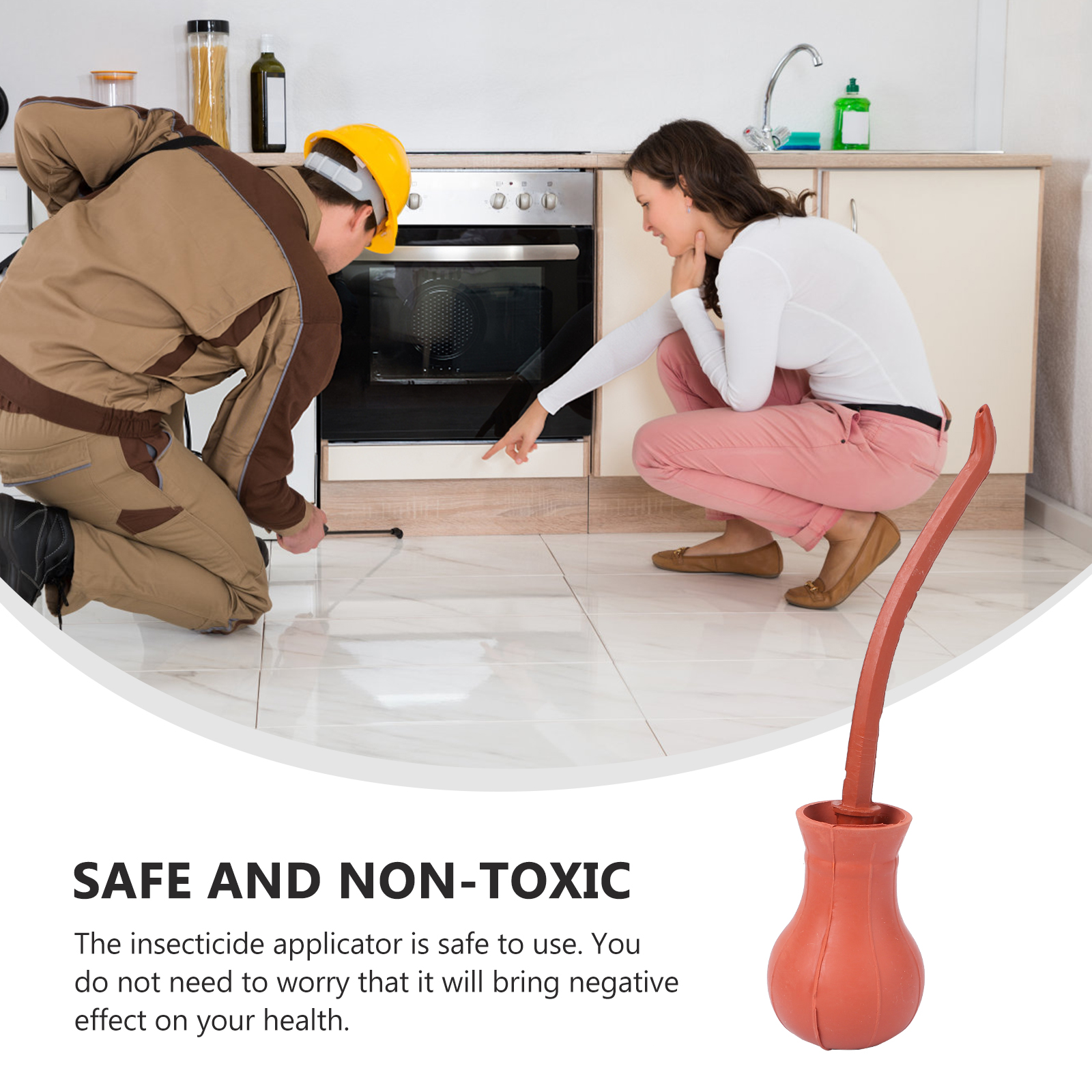 Plastic Pesticide Duster Pest Control Bulb Duster Insecticide Pesticide Powder Duster for