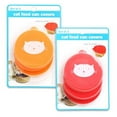 thumbnail image 1 of Plastic Pet Cat Food Can Cover Storage Lid, 3 Piece, 1 of 1