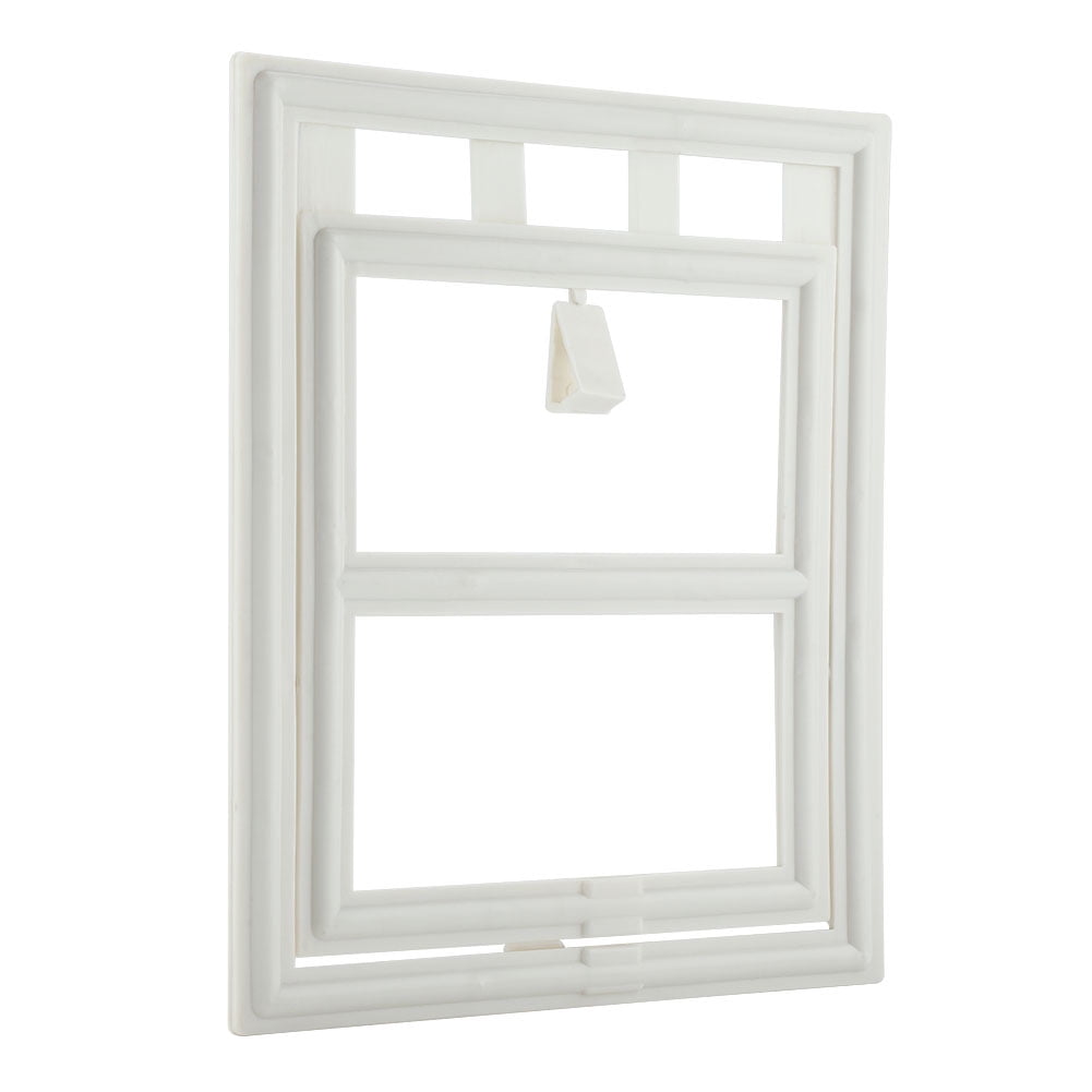 Plastic Pet Dog Puppy Cat Door Locking Safe Flap for Screen