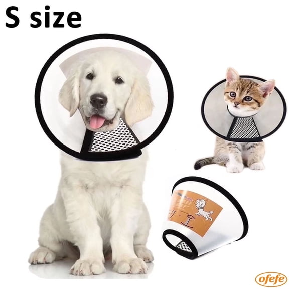 S Size 10.3-13 inch Cone for Dog to Stop lick,E Collar for Dog After Surgery,Plastic Pet Recovery Collars & Cones Surgery