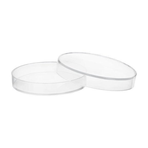Plastic Petri Dish with Lid - 2" Diameter, 0.5" Depth - Molded in Polypropylene - Reusable, Autoclavable - Translucent - Eisco Labs