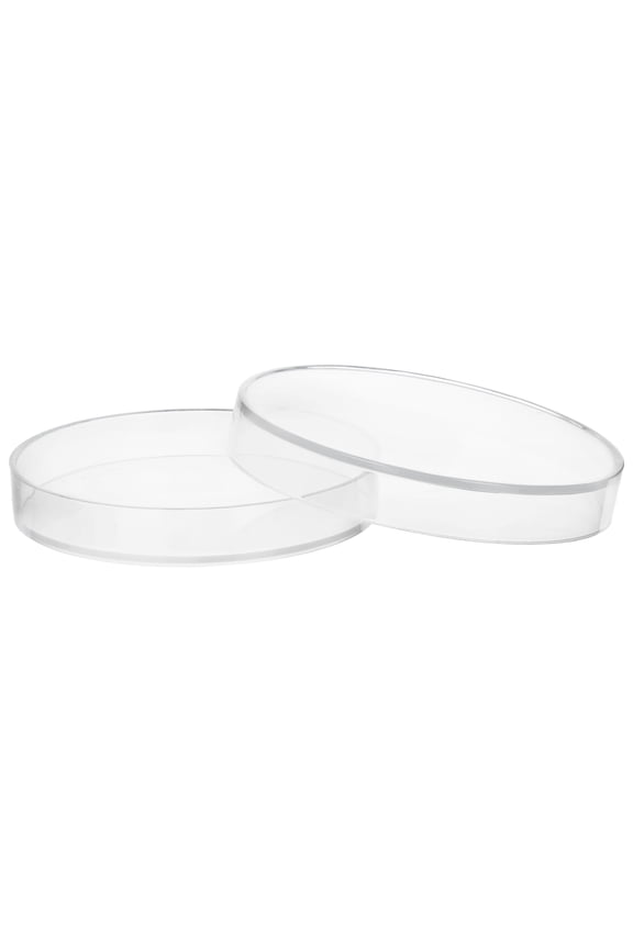 Plastic Petri Dish with Lid - 6" Diameter, 0.75" Depth - Molded in Polypropylene - Reusable, Autoclavable - Translucent - Eisco Labs