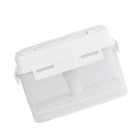 Plastic Pickle Jar Kimchi Press Fermentation Box Kitchen Food Storage Organizers