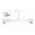 thumbnail image 1 of Plastic Pinch Grip Hanger w/Swivel Hook 12" - Clear, 1 of 1