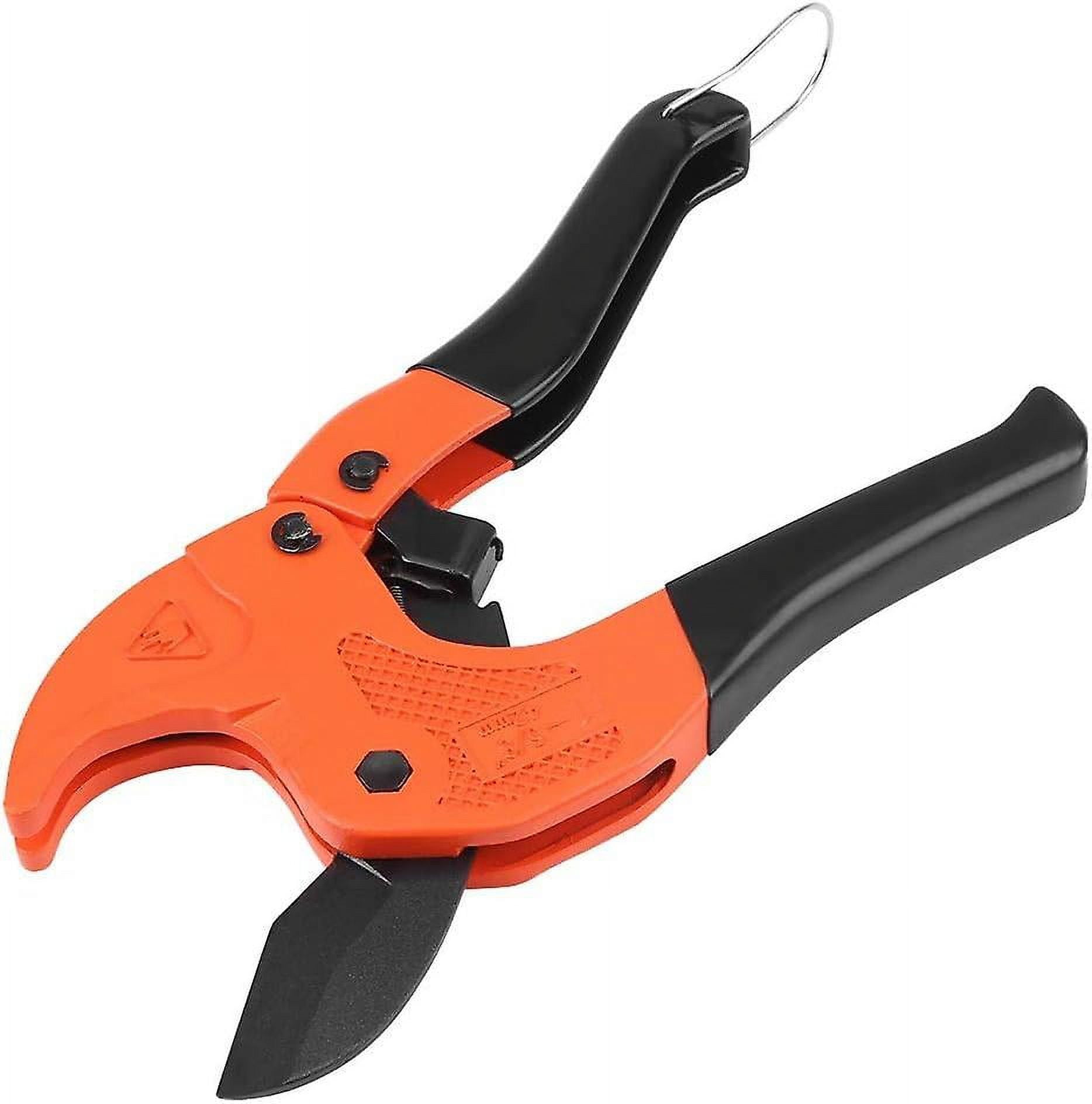 Plastic Pipe Cutter 42mm Tubing Cutters Ratchet Tube Cutting Tool For