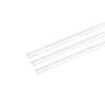 thumbnail image 1 of Plastic Pipe Rigid Tube Clear 0.16"(4mm) ID 0.2"(5mm) OD 6" (150mm) for Lighting, Water Plumbing, Pack of 3, 1 of 6