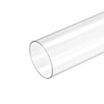 thumbnail image 1 of Plastic Pipe Rigid Tube Clear 2.3"(59mm) ID 2.5"(63mm) OD 14" (350mm) for Lighting, Water Plumbing, 1 of 7