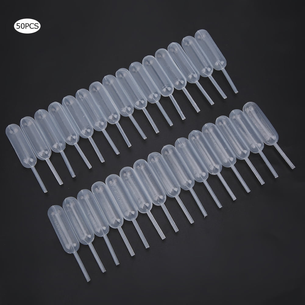 Plastic Pipettes Bake Pipettes 50Pcs 4ml Liquor Transfer Pipettes