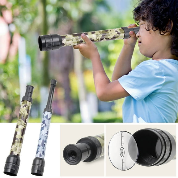 Plastic Pirate Telescope Toy For Children Mini Portable Retro Telescope Mini Plastic Pirate Monocular Telescopes Toy For Party Supplies Telescopes for Kids Gift for her