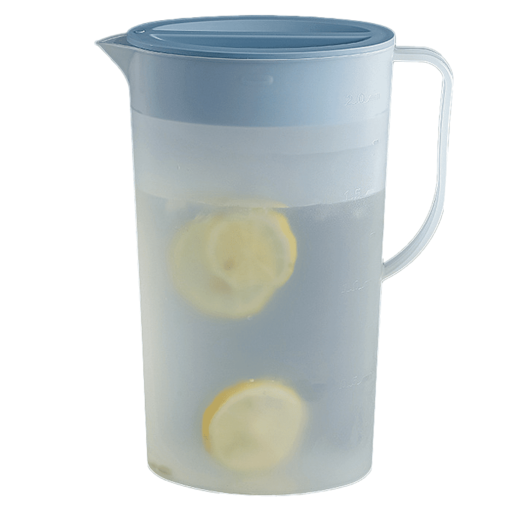 2.2 Liter Cold Kettle with 4 Cups Plastic Household Drinking Water Bottle  with Handle Lemonade Pitcher Containers Beverage Jug