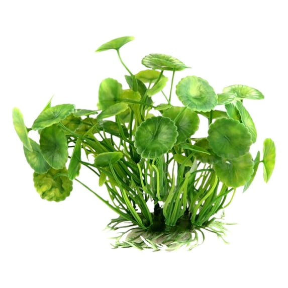 Plastic Plant Grass Aquatic Décor, Realistic Artificial Water Grass for Aquarium Fish Tank, Lifelike Hiding Spot for Fish & Amphibians, Evergreen Aquascaping Ornament, , , Plastic Water Plant*1 Piece
