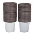 Plastic Plant Nursery Pots Flower Seedling Pots for Pots to Repot