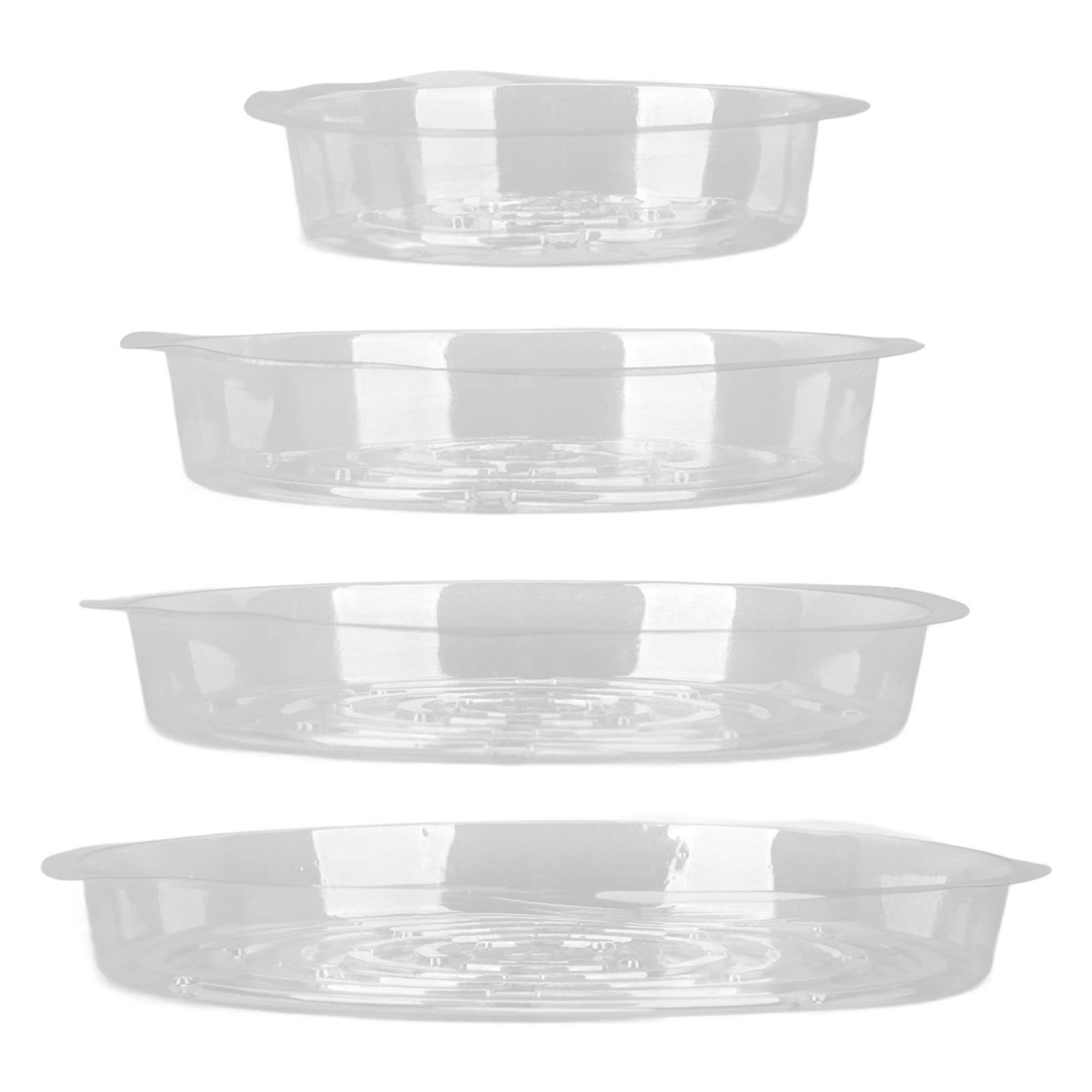 Plastic Plant Saucers, Heavy Duty Plant Saucer Trays 20pcs For Indoor
